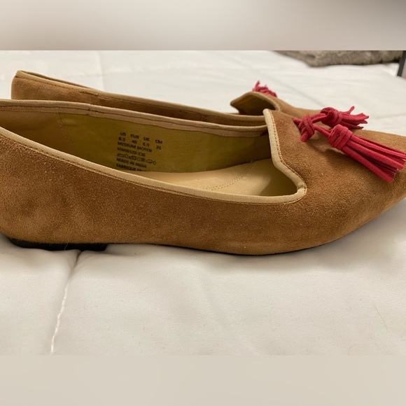 Hush Puppies Slip on shoes, tan with tassles - Picture 5 of 5